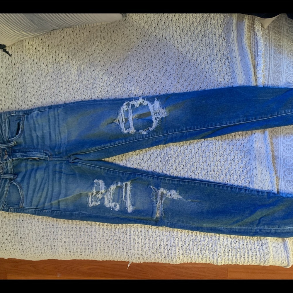 Super high rise jegging